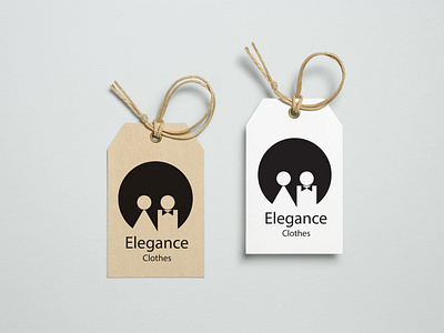 Elegance clothes labels branding calligraphy design graphicdesign labels labels design logo minimal typography