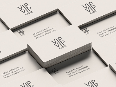 VIP bank visit card design brand brand design branding business card card design design minimal typography visit card design