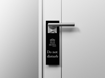 Door hanger design brand brand design branding business design door hanger hanger design logo minimal typography