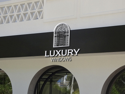 Logo design LUXURY WINDOWS
