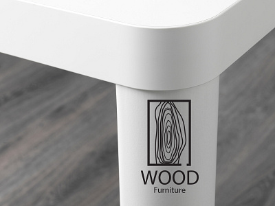 WOOD Furniture logo brand design branding business design designer furniture graphic design illustration logo minimal typography ui vector