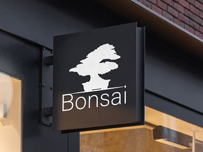 Bonsai banner banner brand design branding design logo minimal