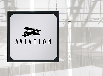 AVIATION Logo brand design branding business design illustration logo minimal