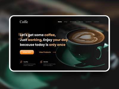 Don't forget to drink coffee branding design graphic design icon minimal typography ui ux web website