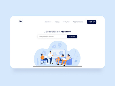 Landing Page Startup