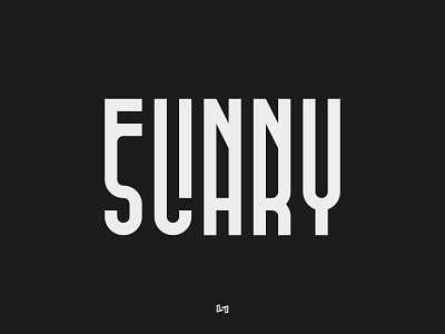 FUNNY & SCARY 2020 2020 design adobe branding design funny graphicdesign illustrator limitless logo logodesign logodesigner logotype minimalist scary typography wordmark logo