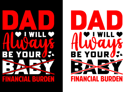 Funny fathers day typography t-shirt children graphic design t shirt design typography