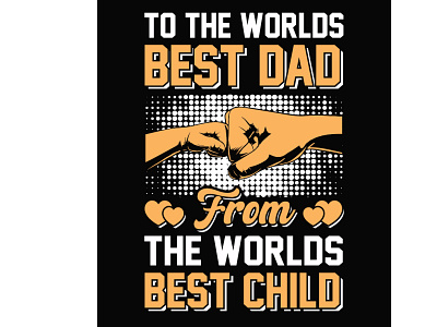 Fathers day t-shirt design fatherandson