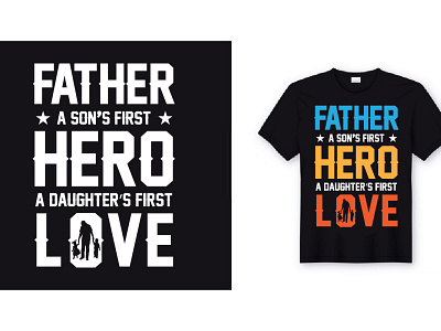 Fathers day t-shirt design