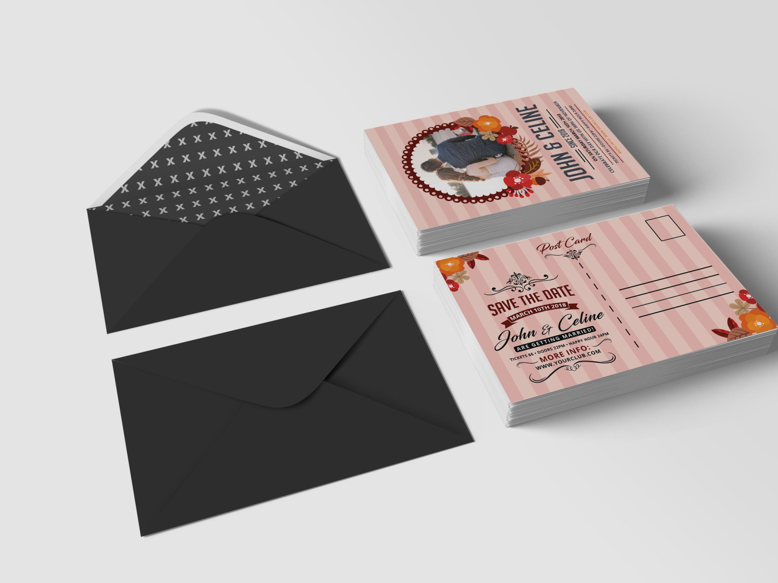 Chinese Wedding Invitation Design Template by Barkha on Dribbble