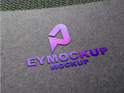 Color Paper Back Logo Mockup color eyemockup freebies logo mockup paper photoshop art psd mockup ui