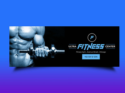 Free Gym Facebook PSD Design