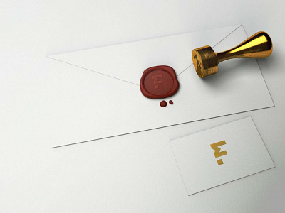 Stamp 3D Logo Mockup