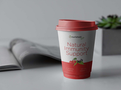 Immunity Coffee Cup Mockup