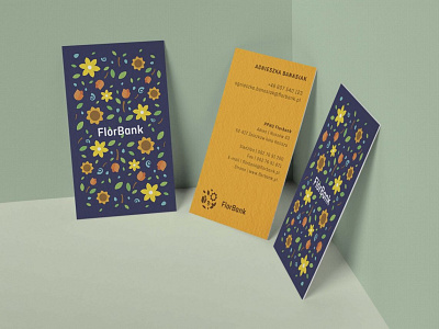 Flor Business Card Mockup