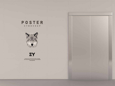 Eymockup’s Elevator Poster Mockup