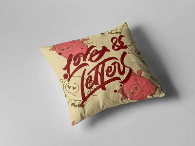 Pillow cover Design Mockup