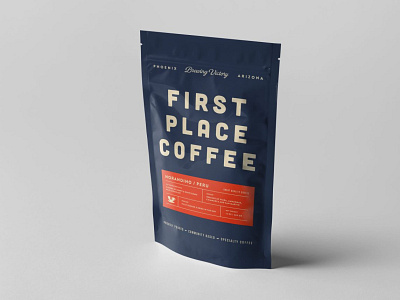 Coffee Pouch Mockup