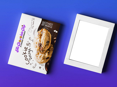 Beautiful Cookie Box Packaging Mockup