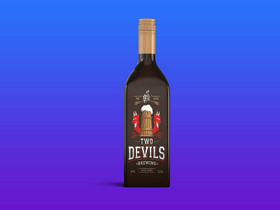 Beautiful New Devils Wine Bottle Mockup beautiful best bottle clean design devil free free mockup illustration logo new packaging premium psd psd mockup ui wine wine bottle