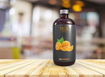 Free Juice Bottle Mockup bottle download free free mockup juice mockup new psd psd mockup