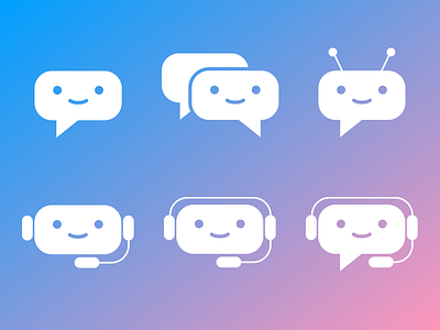 Chatbot icons chatbot icon icons