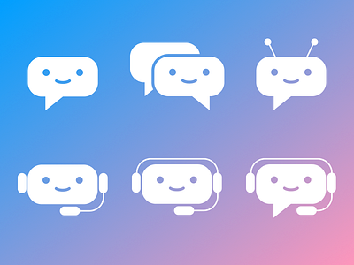 Chatbot icons