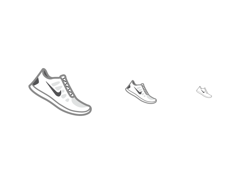 Shoe Icon by Nick Pellegrini on Dribbble