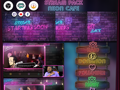 Twitch Neon Overlay Pack animated twitch overlay cute twitch panels neon sign neon twitchoverlay stream graphics twitch twitch overlay twitch overlays twitch streamer twitchbanner twitchgraphics twitchpanels