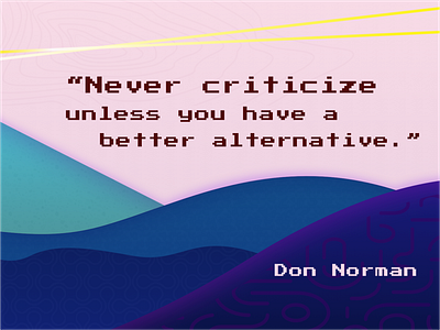 Actionable Criticism