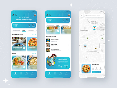 Delivery mobile app concept android app blur delivery delivery app delivery application food delivery app gradient ios app ios delivery map app mobile app mobile application mobile delivery app mobile map