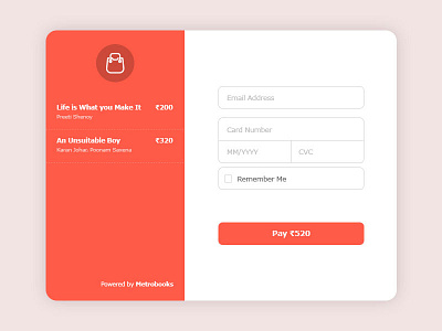 Credit Card Checkout - Daily UI 13 app card checkout credit credit card checkout design flat pakshep payment ui ux
