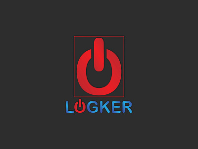 Logker logo | Branding branding design flat icon logo minimal