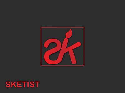 Sketist logo | Branding branding design flat icon logo minimal