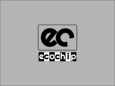 Ecochip Logo | Branding branding design flat icon logo minimal