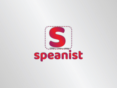 Speanist Logo | Branding branding design flat icon logo minimal