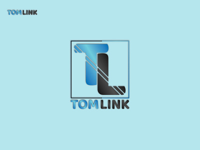 Tom Link Logo branding design flat icon logo minimal