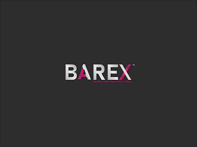 Barex Logo|Branding branding design flat logo minimal