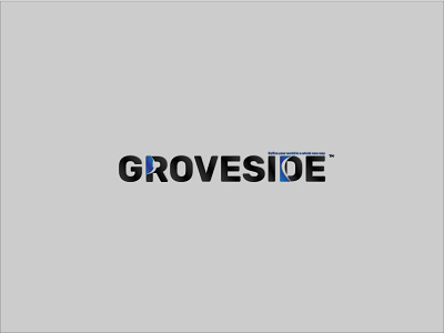 Groveside Logo|Branding branding design flat logo minimal