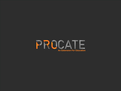 Procate Logo|Branding branding design flat logo minimal