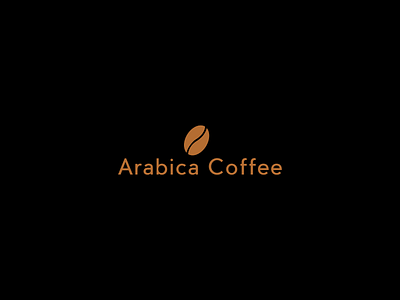 Arabica Coffee branding clean design flat icon illustration illustrator logo minimal typography