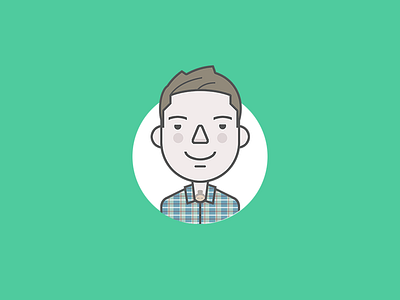 Personal character avatar avatar character face flat icon illustration personal