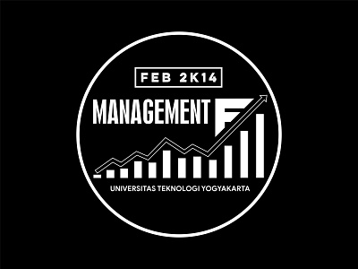 Management Concept branding concept design flat icon logo management minimal typography ui ux vector