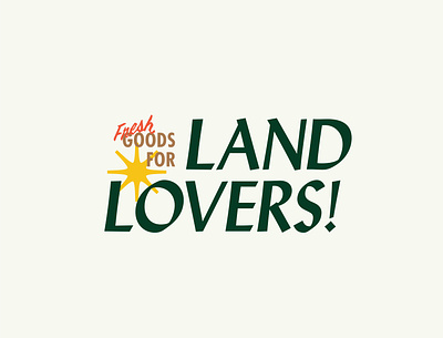Land Lovers clean colorado goods land land lovers love pioneer planet earth