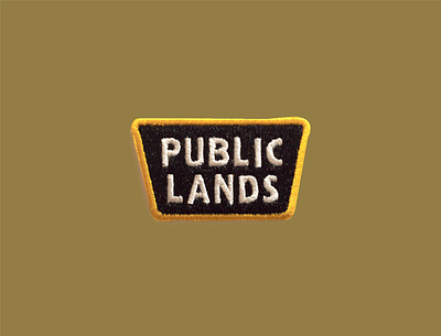 Protect Public Lands colorado forest sign patch patch design public lands wild wild spaces