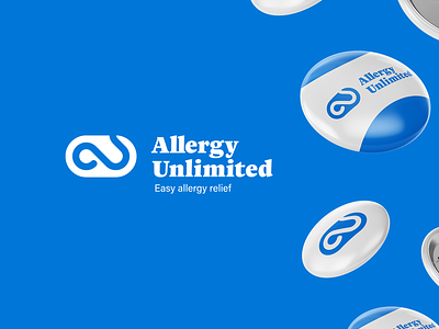 Allergy Unlimited branding design graphic design identity illustration logo medical pharmaceutical vector visual identity