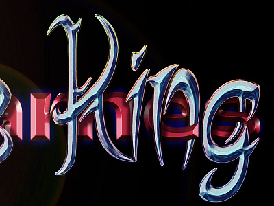 Nike - Lebron - Watch The King branding concept design illustration lebron nike typography watch the king