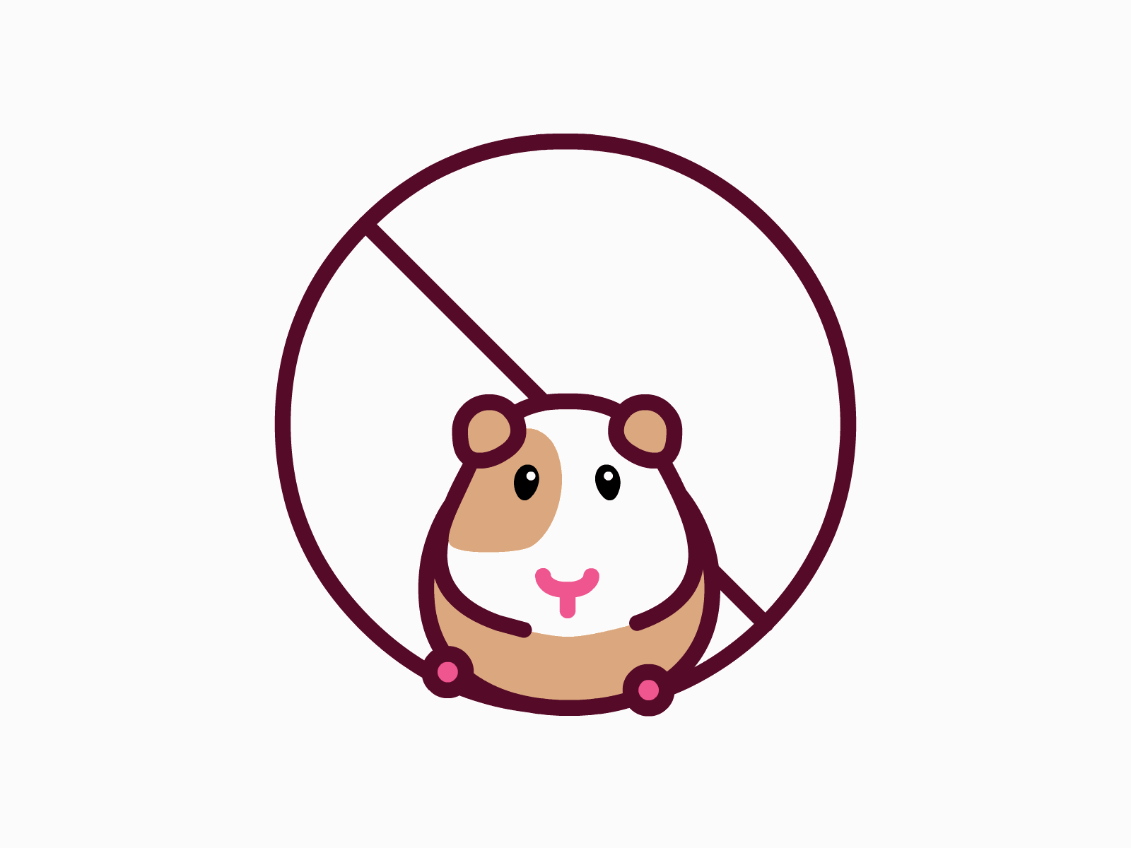 Animation Icon animation hamster icon illustration illustrator cc running vector