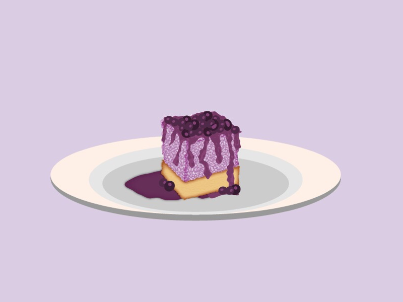 It’s a cake designer graphics indian adobe sweets dessert plums illustration food illustration food cake