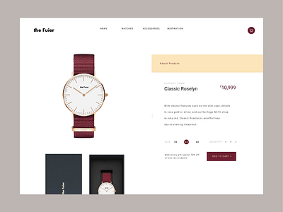 Ui ux design for watch 3d animation branding iconography interaction magenta typography user interface ux watch webgl website